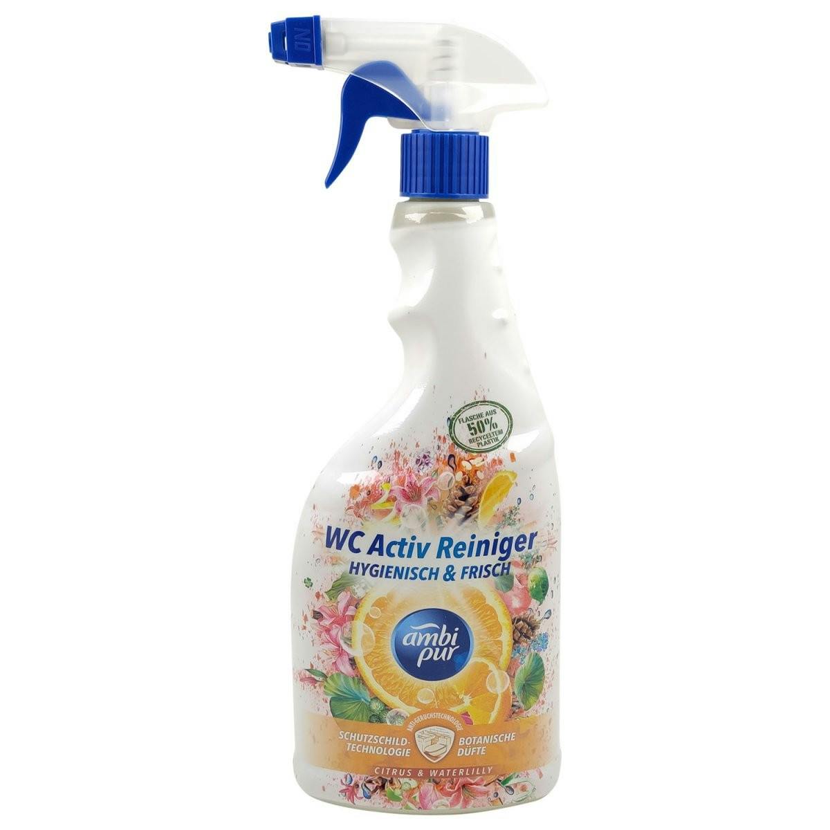 Ambi Pur Citrus & Waterlily Spray Toilet Cleaning 750 ml
