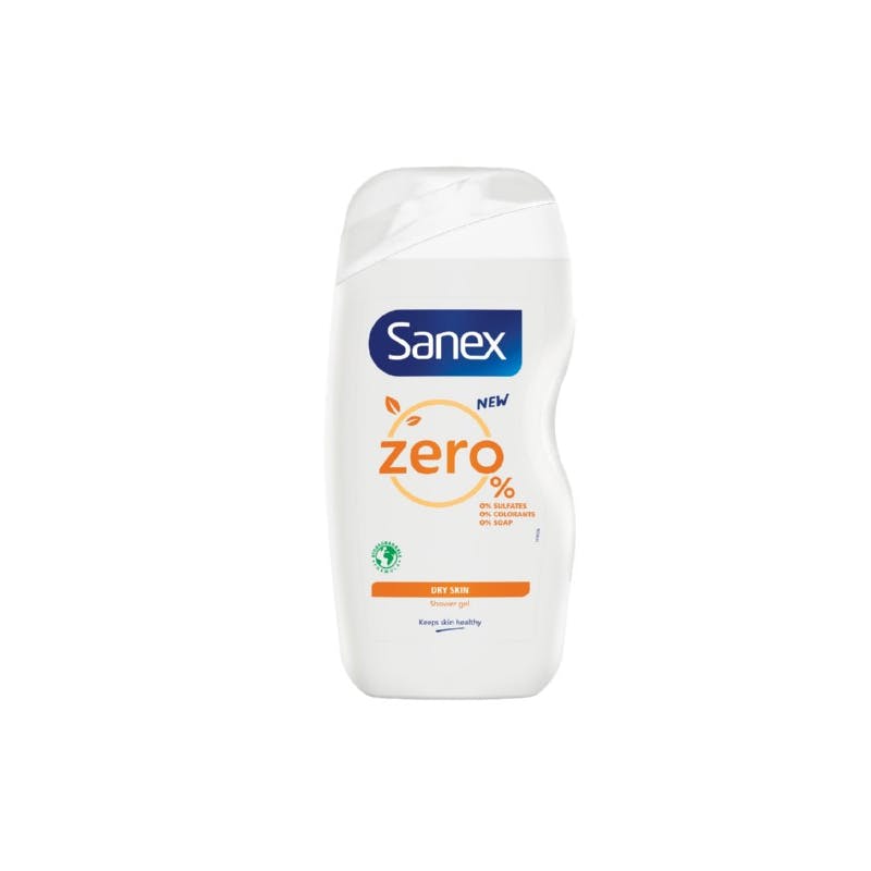 Sanex Zero% Showergel Dry Skin 500 ml