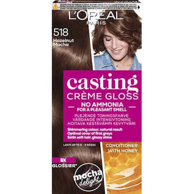 L&#039;Oréal Paris Casting Creme Gloss 518 Hazelnut Mochaccino 1 st