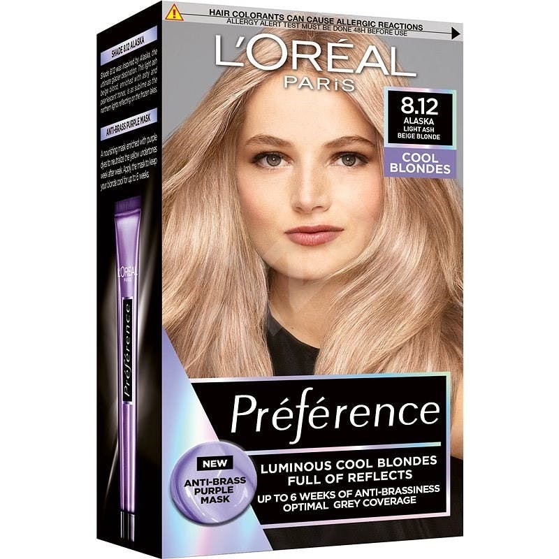 L'Oréal Preference  Alaska Light Ash Beige Blonde 1 pcs - £