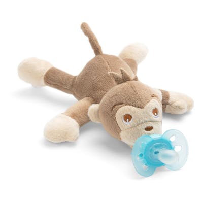 Philips Avent Snuggle Knuffelspeen Aap 1 st