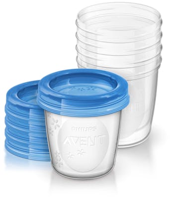 Philips Avent Breast Milk Storage Cups 5 x 180 ml