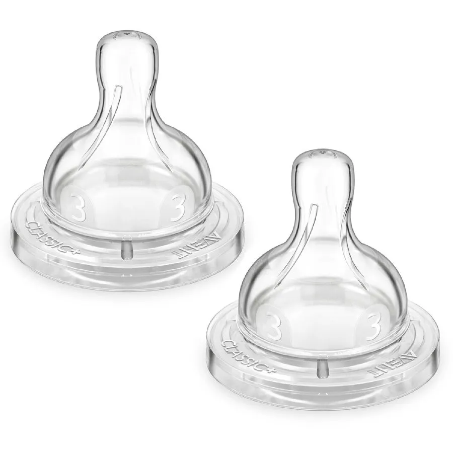Philips Avent Anti-colic Teat Medium Flow 3 3 m+ 2 pcs