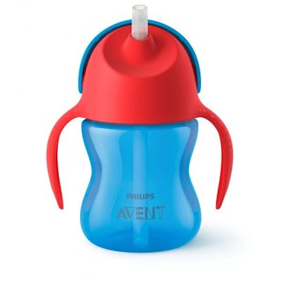Philips Avent Bendy Straw Cup Blue 200 ml