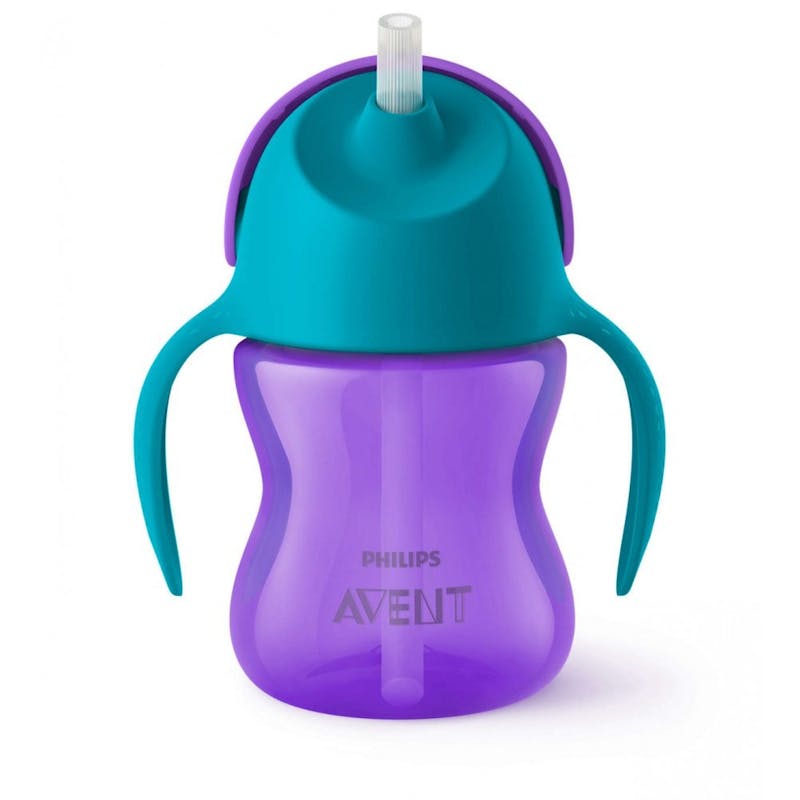 Philips Avent Bendy Straw Cup Purple 200 ml