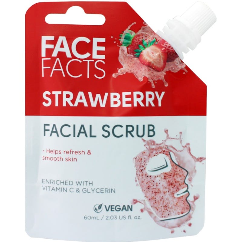Face Facts Facial Scrub Strawberry 60 ml