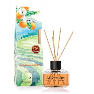 Allvernum Home Diffuser &amp; Fragrance Sticks Brazilian Orange 50 ml