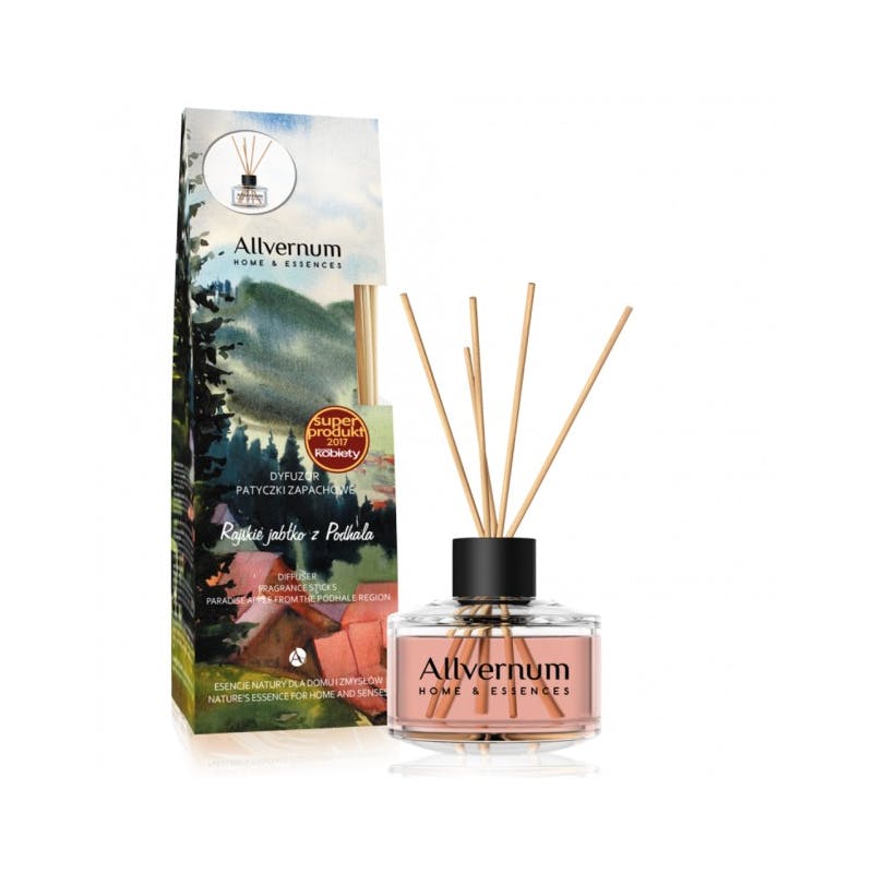 Allvernum Home Diffuser &amp; Fragrance Sticks Paradise Apple 50 ml