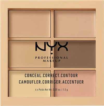 NYX Professional Make-Up 3C Palette Light 1 pcs
