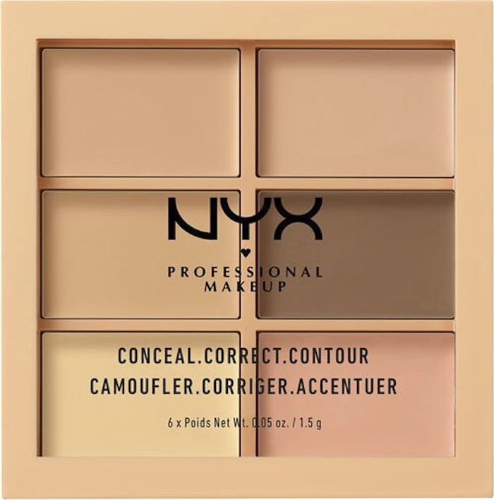 NYX Professional Make-Up 3C Palette Light 1 pcs