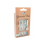 W7 Glamorous Nails Silver Lining 24 stk