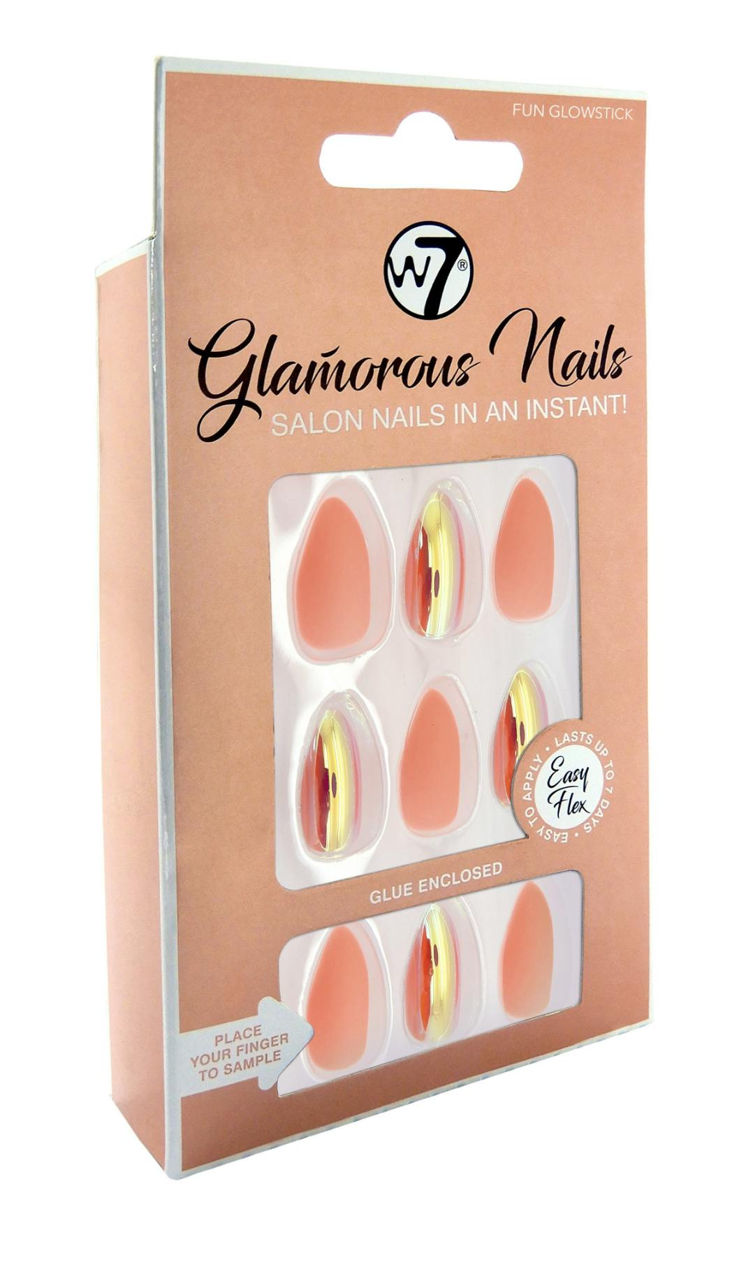 w7-glamorous-nails-fun-glowstick-24-stk-24-95-kr