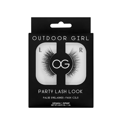 Outdoor Girl Party Lash Look 1 par