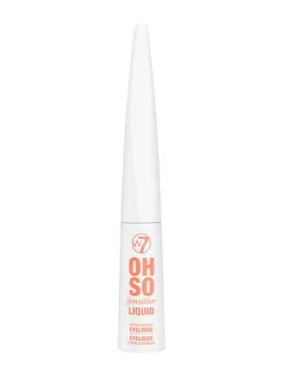 W7 Oh So Sensitive Liquid Black Eyeliner 1 pcs