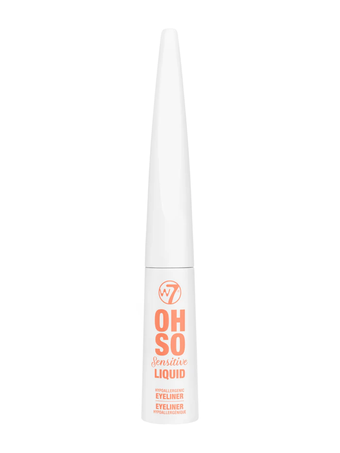 W7 Oh So Sensitive Liquid Black Eyeliner 1 pcs