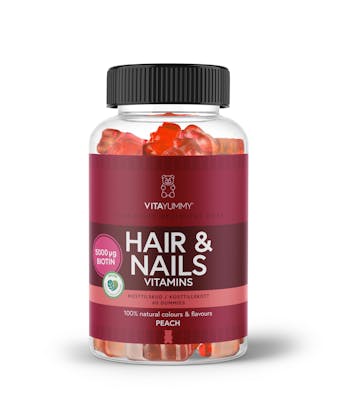 VitaYummy Hair &amp; Nails Vitamins Peach 60 st