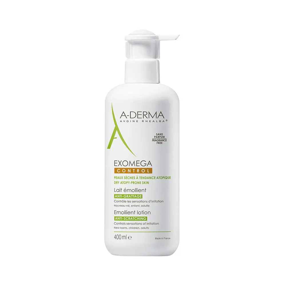 A-Derma Exomega Control Emollient Lotion 400 ml