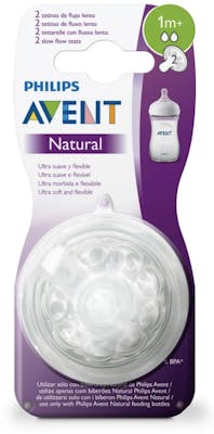 Philips Avent Natural Speen 1 m+ 2 st