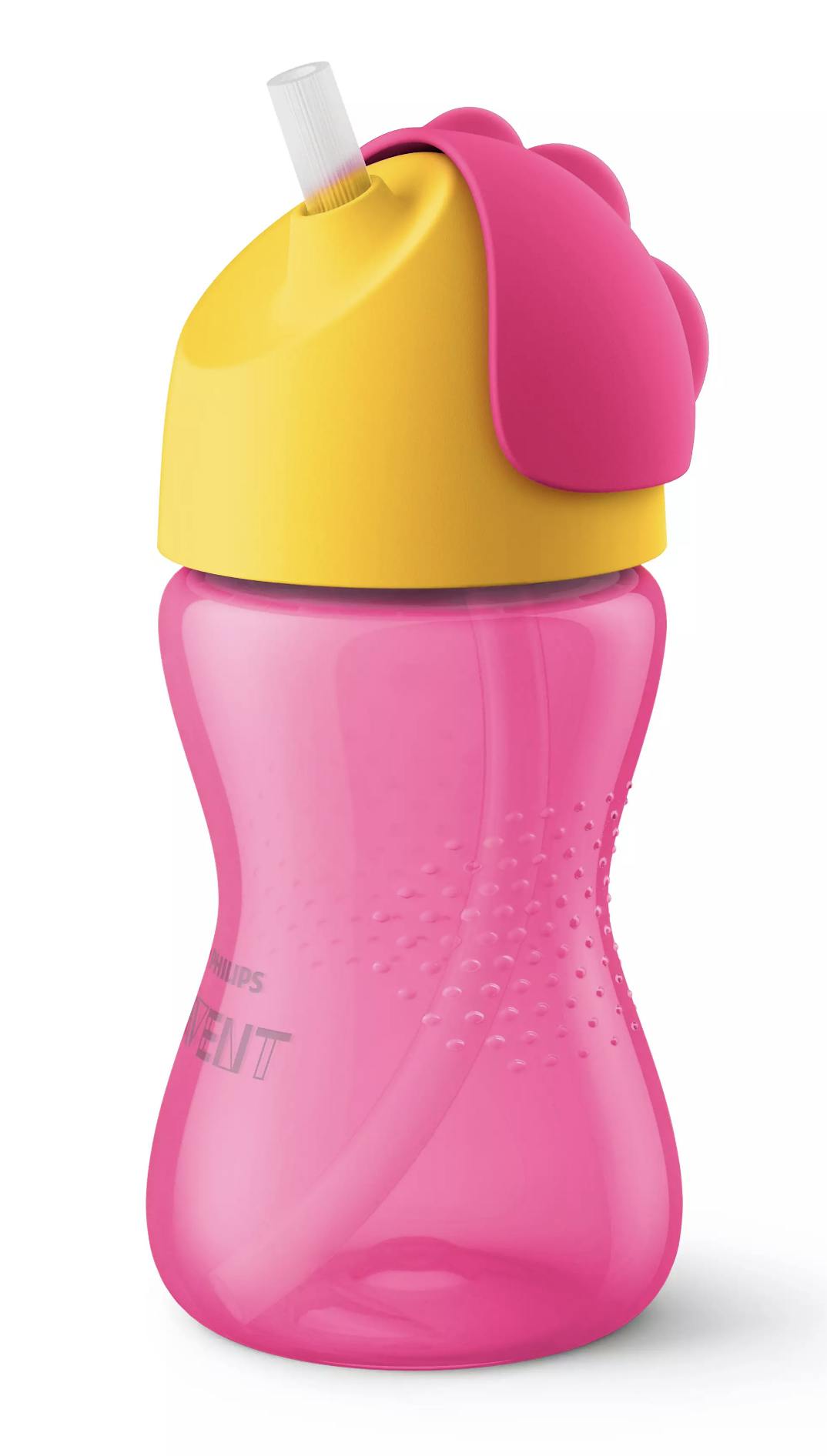 Philips Avent Bendy Straw Cup Pink 300 ml