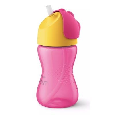Philips Avent Bendy Straw Cup Pink 300 ml