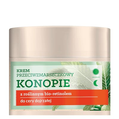 Herbal Care Anti Wrinkle Cream Hemp With Plant-Based Retinol 50 ml