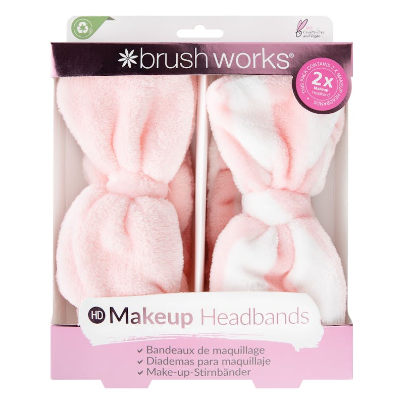 Brush Works Makeup Headbands 2 kpl