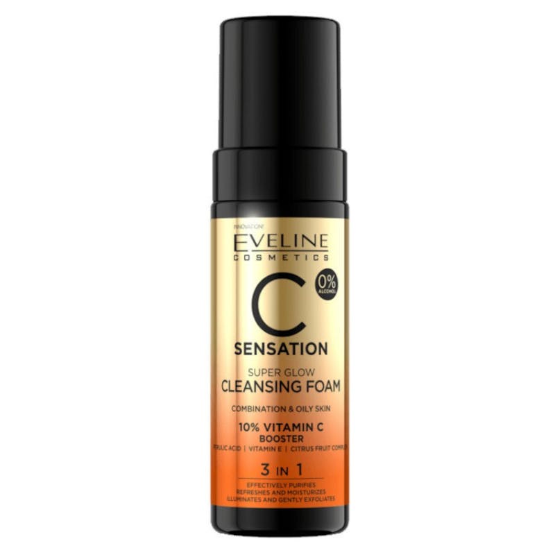 Eveline C Sensation Cleansing Foam 3In1 150 ml