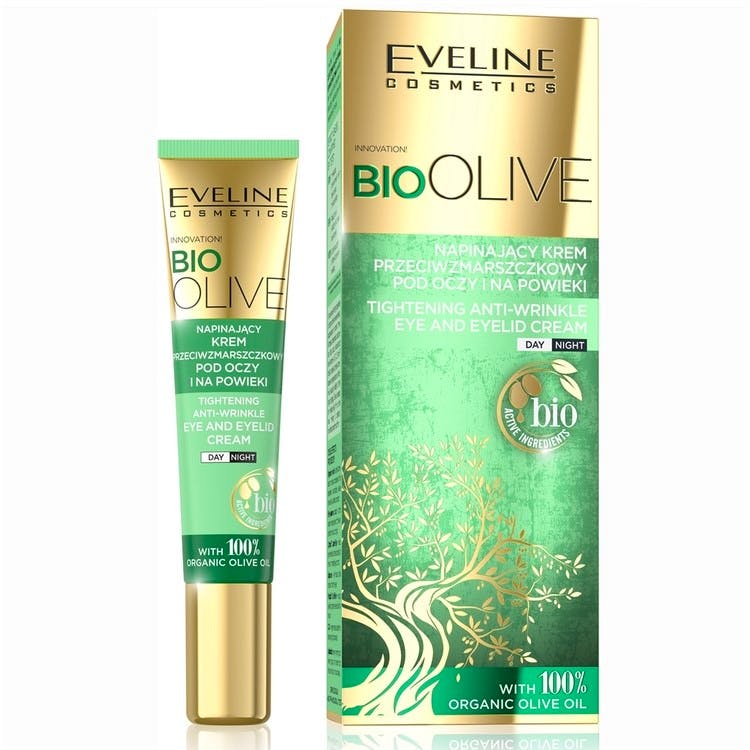 Eveline Bio Olive Tightening AntiWrinkle Eye And Eyelid Cream 20 ml