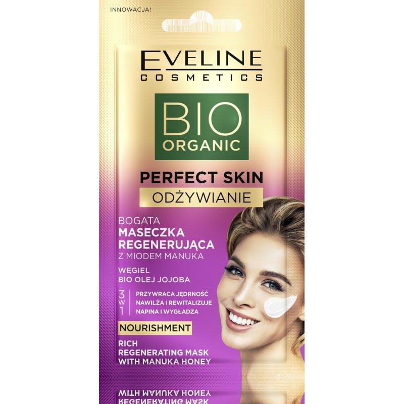 Eveline Perfect Skin Nourishment Rich Regenerating Mask With Manuka Honey 8 ml