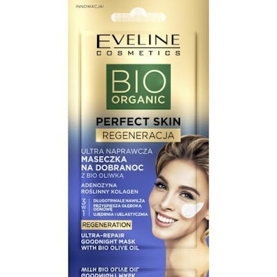 Eveline Perfect Skin Regeneration Ultra Repair Goodnight Masker Bio Olive Oil 8 ml