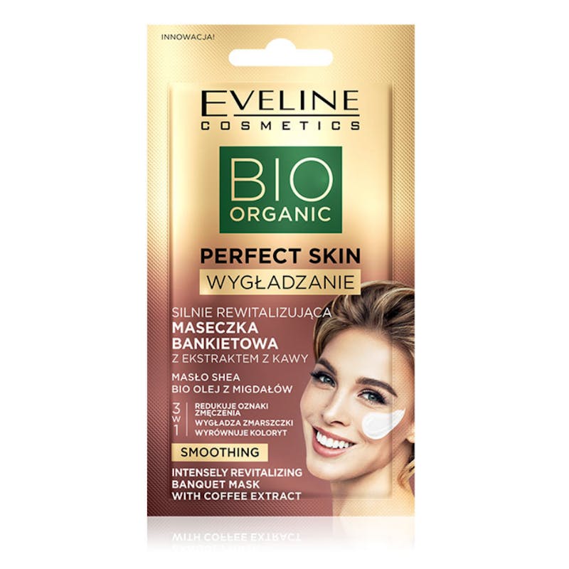 Eveline Perfect Skin Smoothing Intensely Revitalizing Banquet Mask With Coffee Extract 8 ml