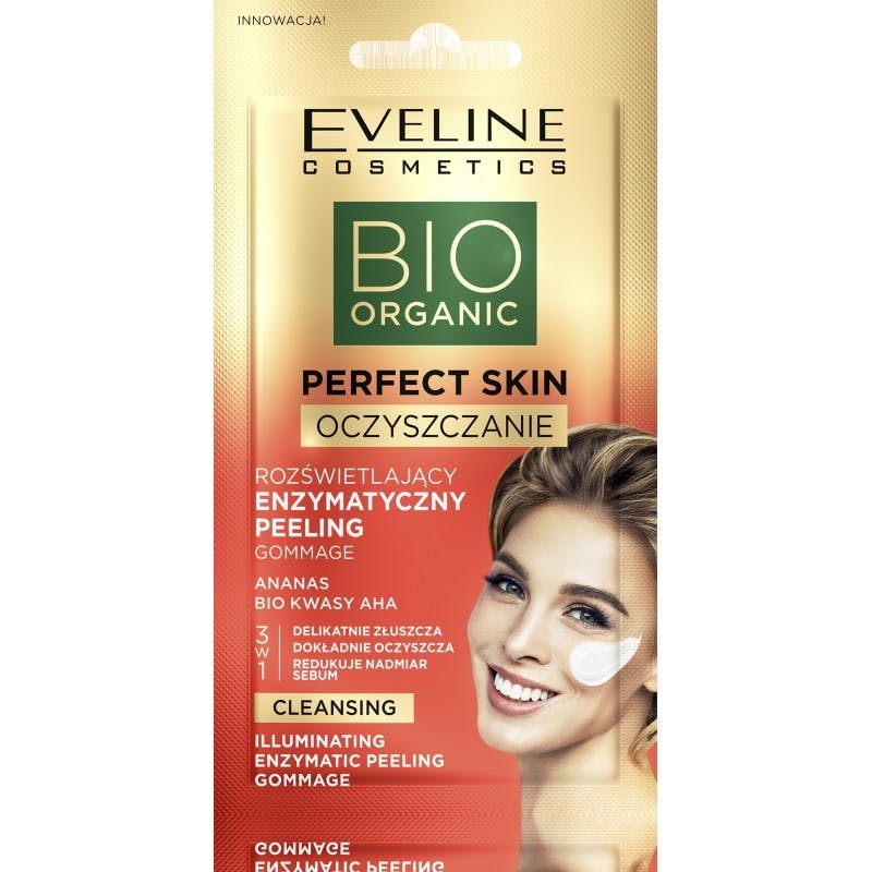 Eveline Perfect Skin Cleansing Illuminating Enzymatic Peeling Gommage 8 ml