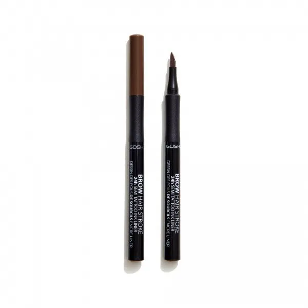GOSH Brow Hair Stroke 24H Semi Tattoo Brow Liner 003 Dark Brown&nbsp; 1 ml