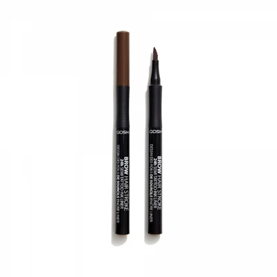 GOSH Brow Hair Stroke 24H Semi Tattoo Brow Liner 003 Dark Brown 1 ml