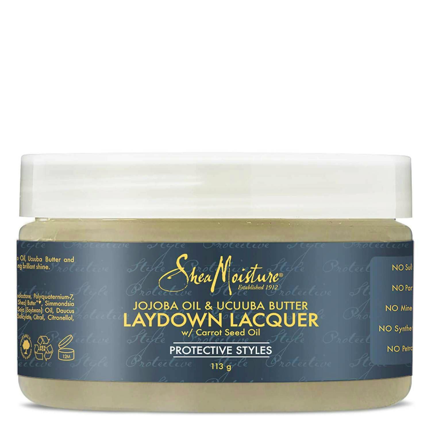 Shea Moisture Jojoba Oil & Ucuuba Butter Laydown Lacquer 113 ml 6.39