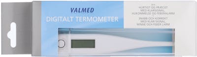 Valmed Digitalt Termometer Med Hard Tip 1 stk