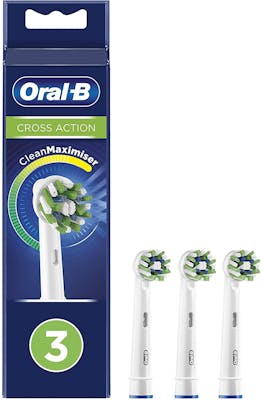 Oral-B Cross Action Toothbrush Heads 3 pcs