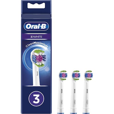 Oral-B 3D White Toothbrush -hammasharjapää 3 kpl