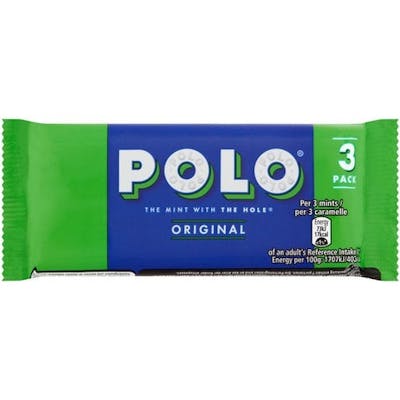 Polo Original Mint 3 Pack 102 g