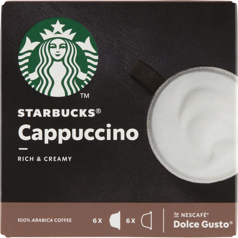 Nescafe Starbucks Dolce Gusto Cappuccino 12 st