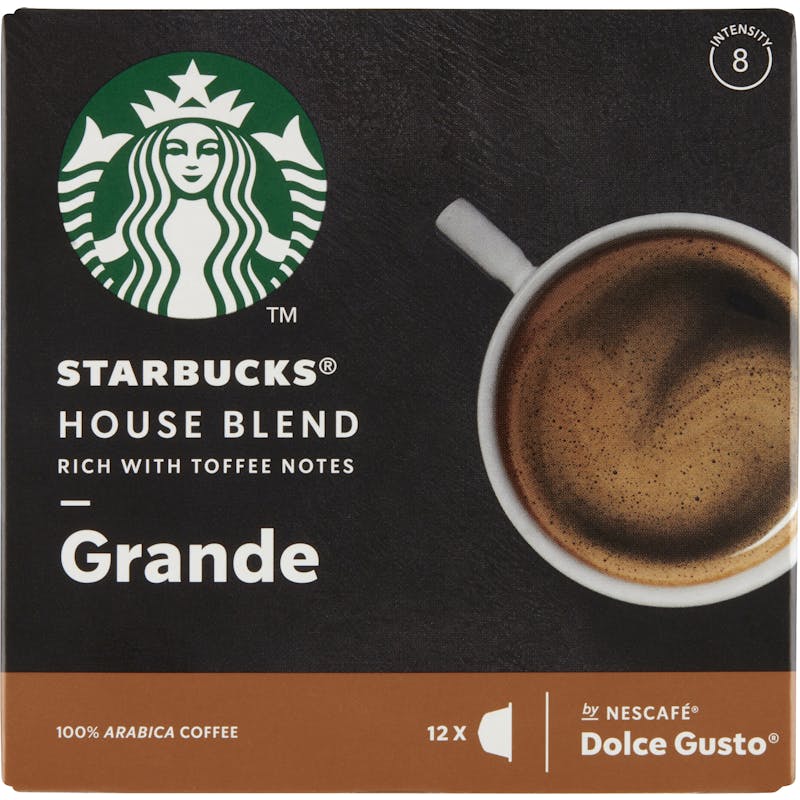 Nescafe Starbucks Dolce Gusto House Blend Grande 12 st