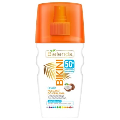 Bielenda Bikini Light Coconut Suntan Milk Spray SPF50 150 ml