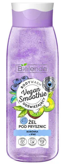 Bielenda Vegan Smoothie Shower Gel Blueberry &amp; Kiwi 400 Ml