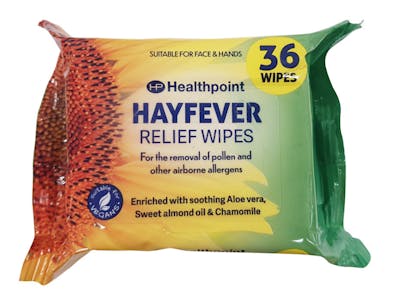 Healthpoint  Hayfever Relief Wipes 36 stk