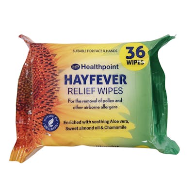 Healthpoint  Hayfever Relief Wipes 36 kpl