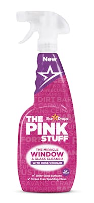 Stardrops The Pink Stuff The Pink Stuff Wonder Raam En Glasreiniger Met Rozenazijn 750 ml