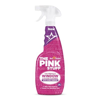 Stardrops The Pink Stuff The Pink Stuff Miracle Window &amp; Glass Cleaner With Rose Vinegar 750 ml