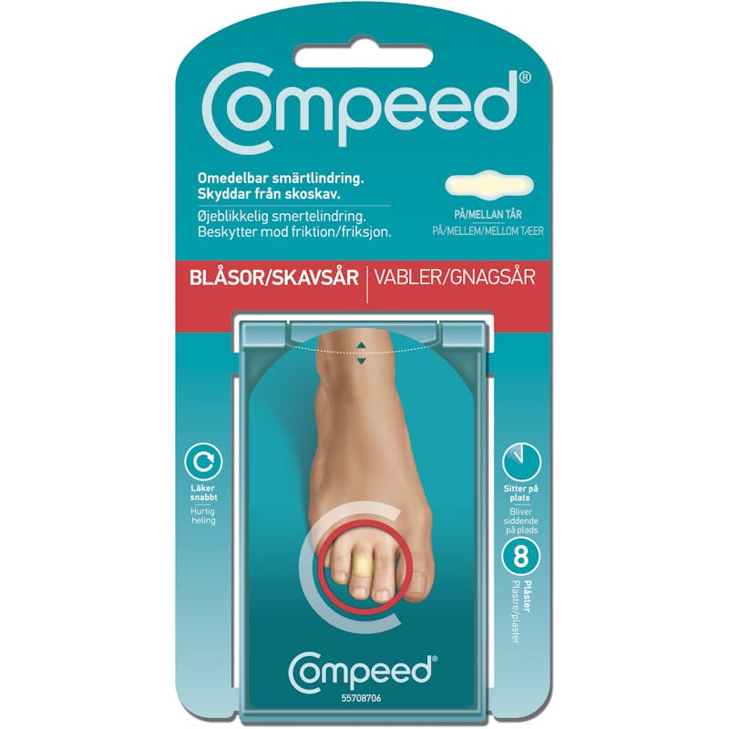 Compeed Blister On Toes 8 st