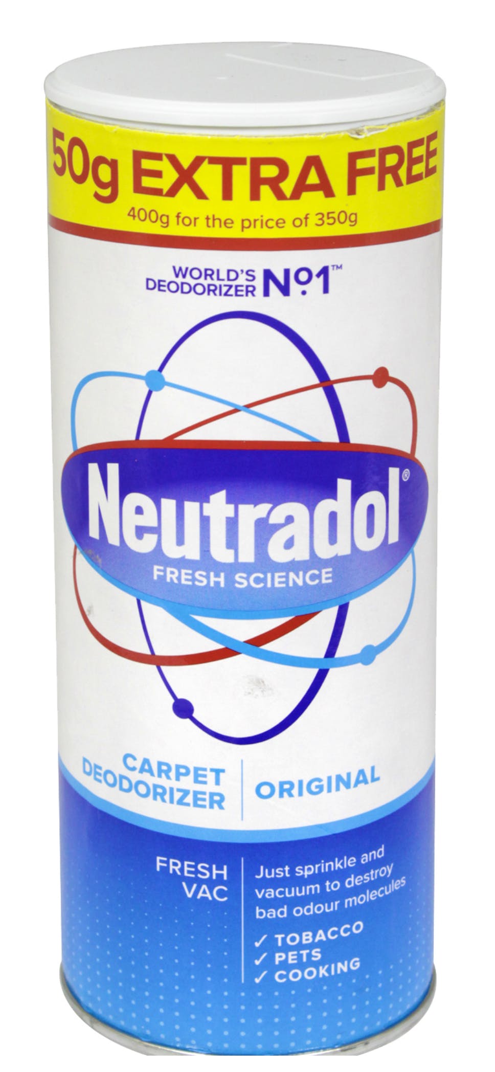 Neutradol Carpet Deodorizer Original 400 g 2.25 EUR luxplus.be