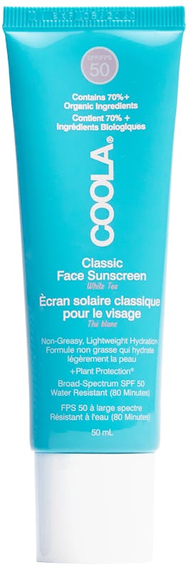 Coola Classic Face Sunscreen White Tea SPF50 50 ml